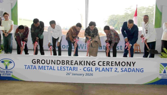 Pabrik Baja Didirikan di Purwakarta dengan Kapasitas Produksi 250 Ribu Ton per Tahun