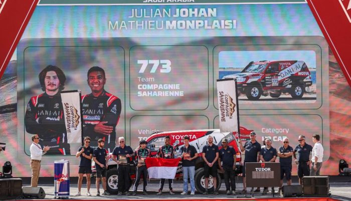 Debut Julian Johan di Dakar 2026, Harumkan Nama Indonesia dengan Finis Kelima Dakar Classic