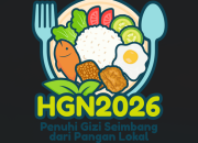 Hari Gizi Nasional 2026, Kemenkes Rilis Logo dan Cara Mengunduhnya
