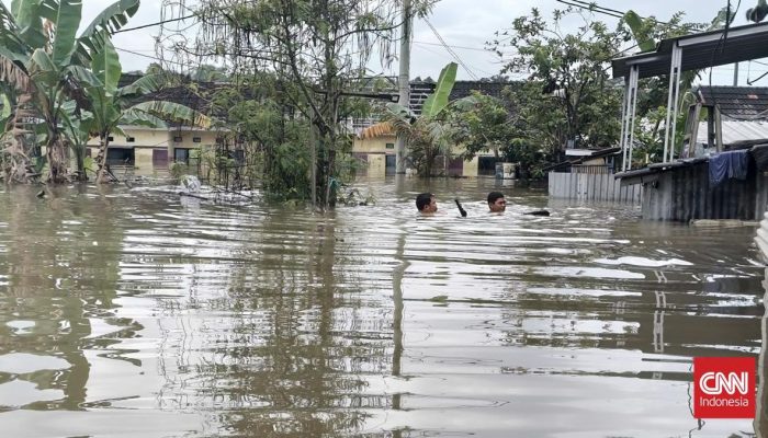 15 Sekolah di Tangerang Terimbas Banjir, Siswa Belajar Secara Daring