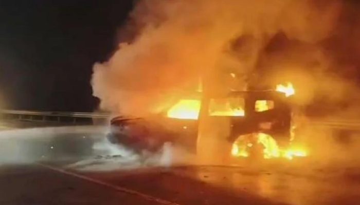 T2 Terbakar Setelah Tabrakan di Tol Jagorawi, Produsen: Murni Kecelakaan Lalu Lintas