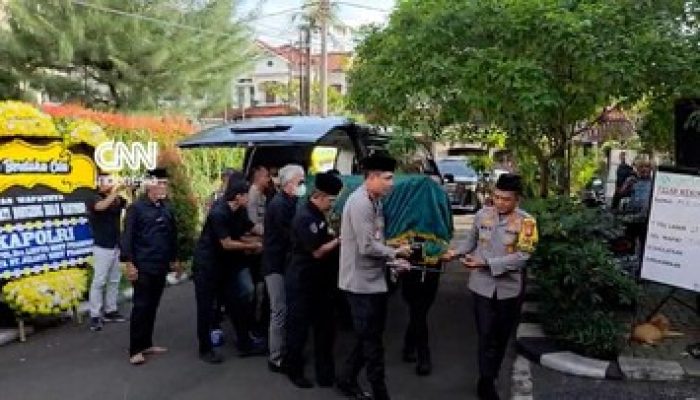 Momen Kedatangan Jenazah Istri di Rumah Duka