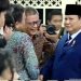 Momen Prabowo dan Gibran Sambut Rocky Gerung di Istana