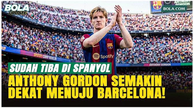 Barcelona Dekat Dapatkan Anthony Gordon dari Newcastle di Spanyol!