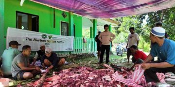 Senyum Bahagia Penerima Manfaat Hewan Kurban dari Donasi Kemanusiaan
