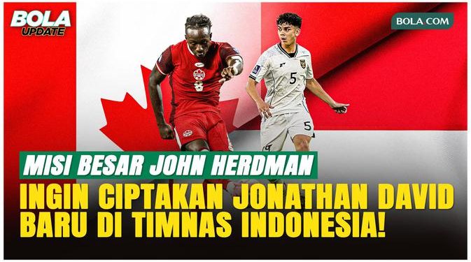 John Herdman Berharap Ciptakan Pemain Selevel Jonathan David di Timnas Indonesia