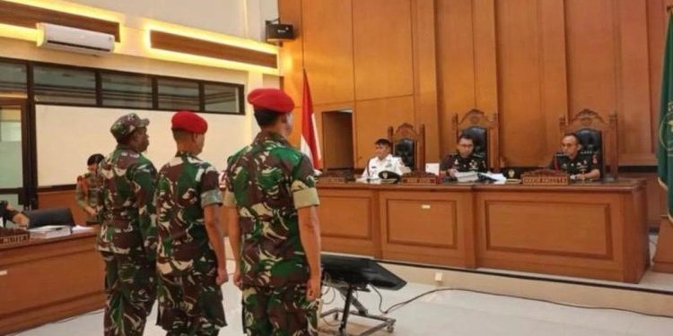 Perbedaan Tuntutan Hukuman 3 Prajurit TNI dalam Kasus Pembunuhan Kacab Bank