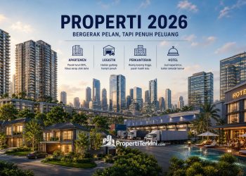 Properti 2026 Perlahan: Apartemen Turun 80%, Logistik Hampir Penuh, Kantor Lesu, Hotel Fokus Pengalaman