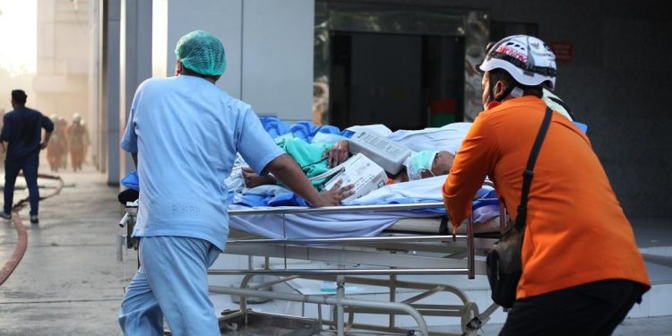 Kebakaran Pusat Pelayanan Jantung RSUD dr Soetomo Surabaya