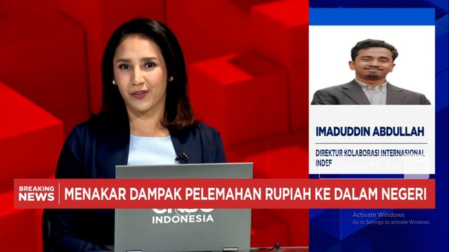Rupiah Anjlok Terkait Perang dan Kredibilitas yang Menurun