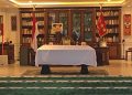 Jenazah Ryamizard Ryacudu Sampai di Rumah Duka dengan Peti Berwarna Merah Putih