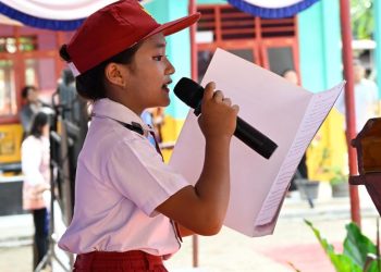 Isi Surat Cinta Siswi SD Nias Utara untuk Calon Pemimpin
