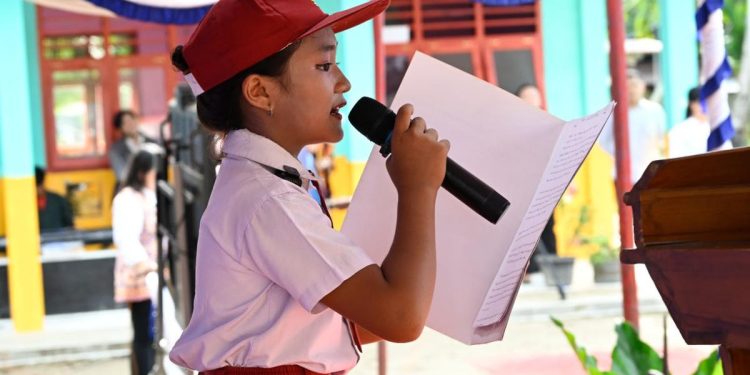 Isi Surat Cinta Siswi SD Nias Utara untuk Calon Pemimpin