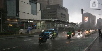 Cuaca Jakarta Hari Ini Senin 15 Juni 2026 Berpotensi Hujan