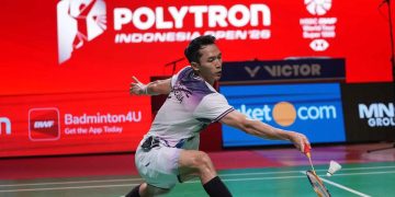 Jonatan Christie Menyudahi Harapan di Indonesia Open 2026, Wakil Kanada Buat Sejarah