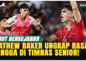 Mathew Baker Merasa Bangga dan Terharu Saat Debut di Timnas Indonesia