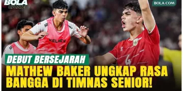 Mathew Baker Merasa Bangga dan Terharu Saat Debut di Timnas Indonesia
