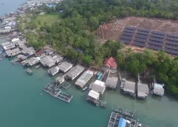 PLTS Koperasi Merah Putih di Pulau Sembur Sedang Dalam Proses Penyelesaian