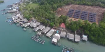 PLTS Koperasi Merah Putih di Pulau Sembur Sedang Dalam Proses Penyelesaian
