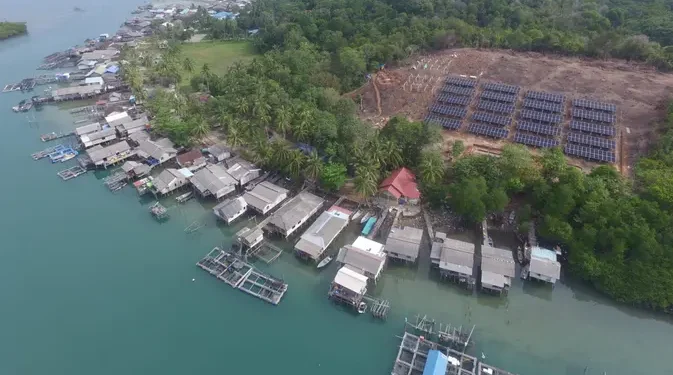 PLTS Koperasi Merah Putih di Pulau Sembur Sedang Dalam Proses Penyelesaian