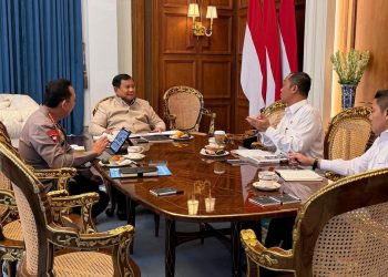 Prabowo dan Kapolri Bertemu di Istana, Bahasan yang Mengemuka