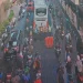Bus Terhenti di Halte Cawang Cikoko Menyebabkan Lalu Lintas Macet