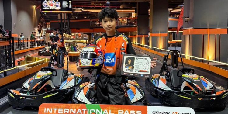 Remaja Tangerang Mewakili Indonesia di Kejuaraan Dunia Gokart di Italia