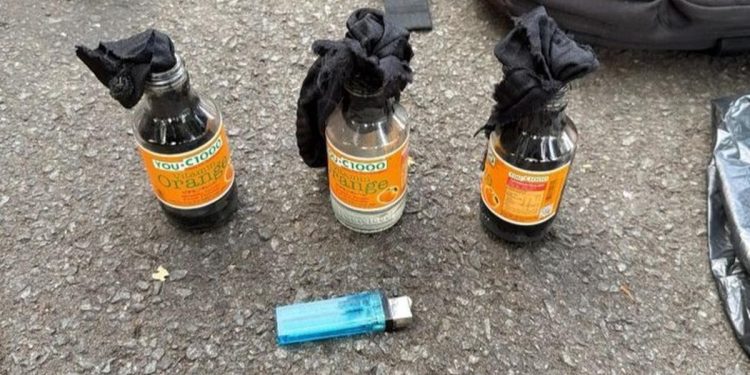 Mahasiswa Pembawa Bom Molotov Saat Demonstrasi Menjadi Tersangka