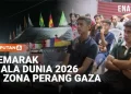 Semarak Piala Dunia 2026 di Wilayah Konflik Gaza