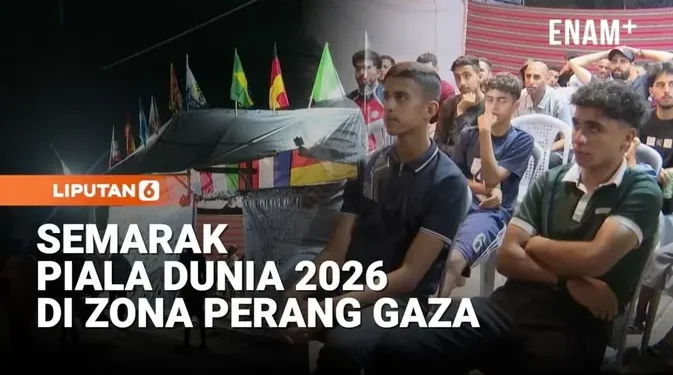 Semarak Piala Dunia 2026 di Wilayah Konflik Gaza