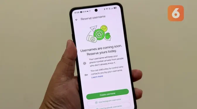 Fitur Username WhatsApp Hadir, Nomor HP Dapat Disembunyikan