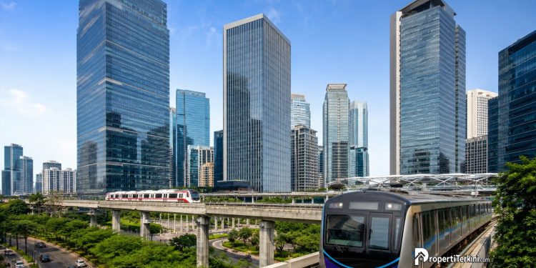 Gedung Kantor Dekat MRT dan LRT Raih Tingkat Okupansi Tinggi