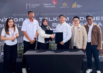 Pusat Bisnis Holdwell Gandeng Telkom Indonesia Perkuat Infrastruktur Digital Kawasan Logistik