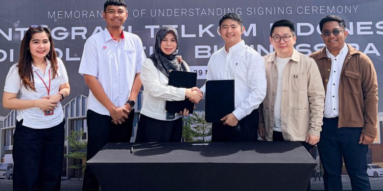 Pusat Bisnis Holdwell Gandeng Telkom Indonesia Perkuat Infrastruktur Digital Kawasan Logistik
