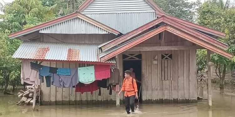 Banjir dan Longsor di Sinjai Sulsel Mengakibatkan Puluhan Rumah Terdampak