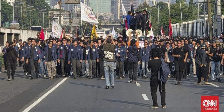 Pimpinan DPR Terima Aksi Mahasiswa dalam Pertemuan Tertutup