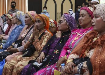 Jemaah Haji Kloter 1 Embarkasi Makassar Kembali ke Tanah Air