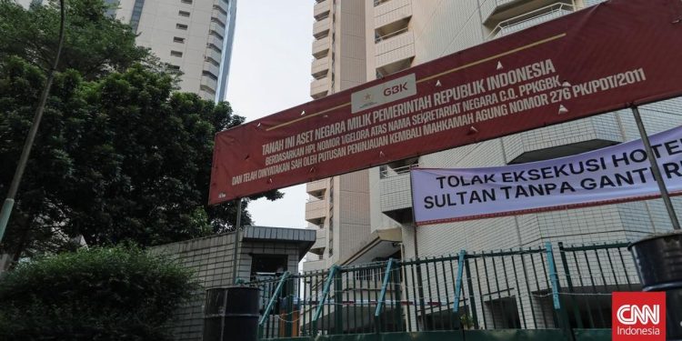 Daftar Pintu dan Area GBK yang Ditutup Karena Eksekusi Hotel Sultan