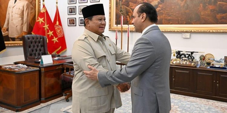 Prabowo Ditemui Wakil PM Qatar dengan Pesan Khusus dari Emir