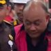 Dadan Tersangka Korupsi Pakai Rompi Tahanan dan Diborgol