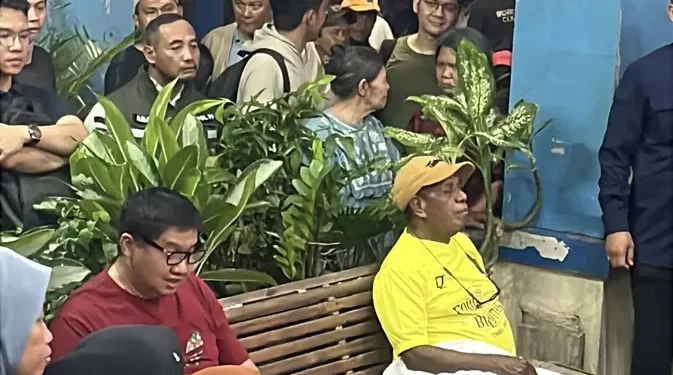 Menteri Maruarar Gelar Nobar Piala Dunia di Rusun Johar Baru