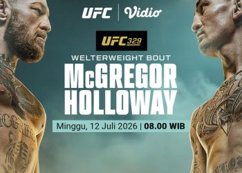 Duel Panas McGregor vs Holloway Tayang Eksklusif