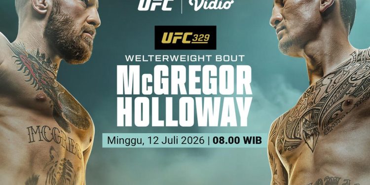 Duel Panas McGregor vs Holloway Tayang Eksklusif