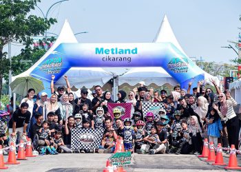 Pecahkan Rekor MURI Dragrace Pushbike dengan 400 Anak di Cikarang