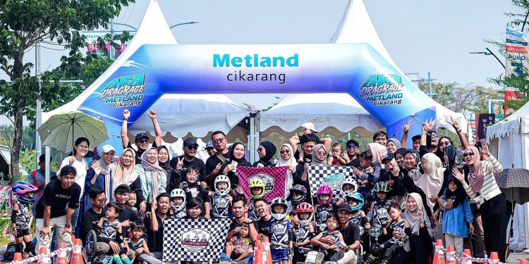 Pecahkan Rekor MURI Dragrace Pushbike dengan 400 Anak di Cikarang