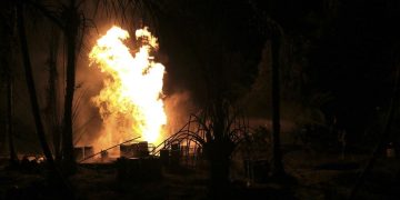 Ledakan Sumur Minyak Tradisional di Aceh Timur