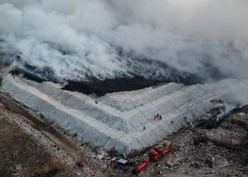 Sampah TPA Jatiwaringin Mencapai Setara dengan Gedung Tujuh Lantai