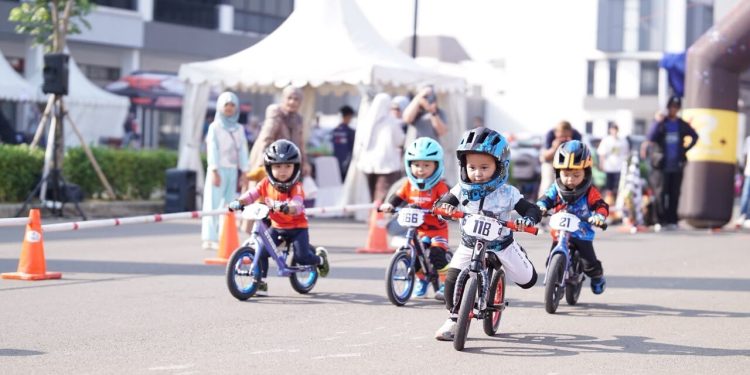 Crown Gading Jadi Arena Seru Balap Pushbike Anak 2026