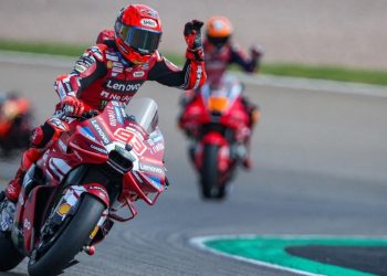 Marquez Dekati Bezzecchi di Balapan MotoGP