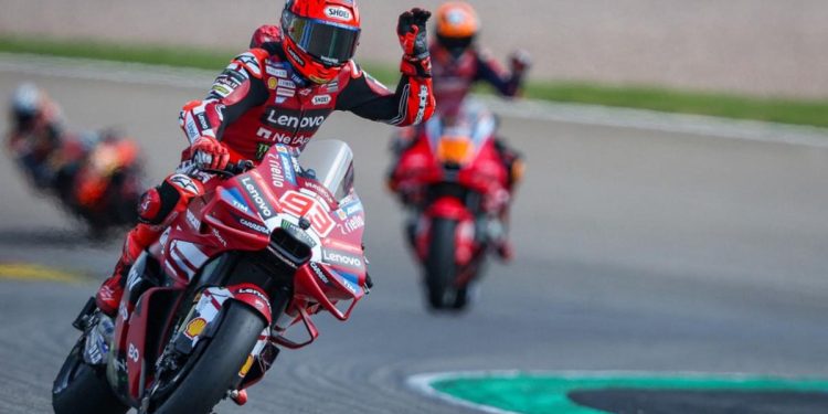 Marquez Dekati Bezzecchi di Balapan MotoGP